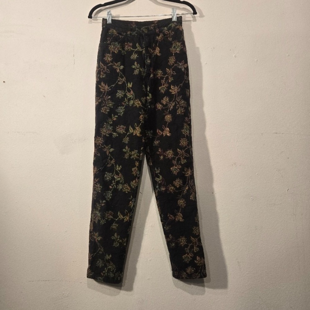 Apparently Homemade Unlined Tapestry Pants Size Small